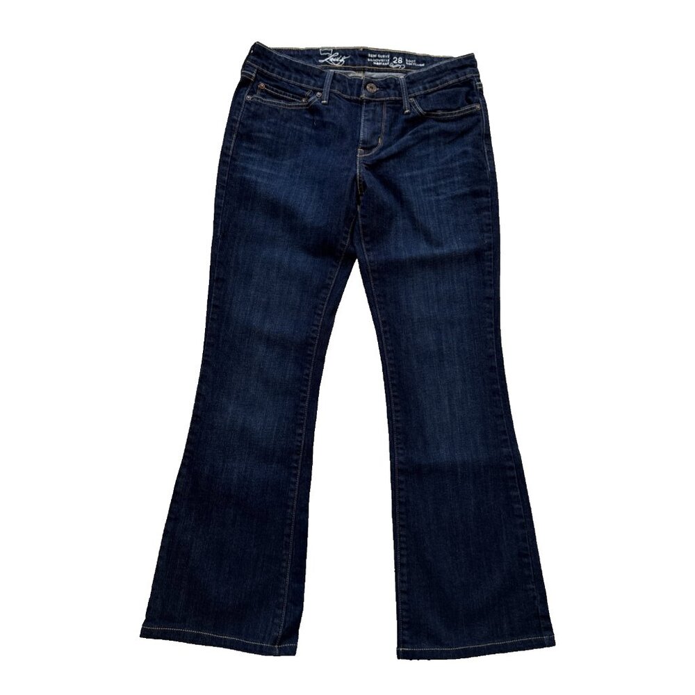 LEVI'S STRAUSS &‎ CO Women Demi Curve Classic Boot Cut Jeans 28 denim